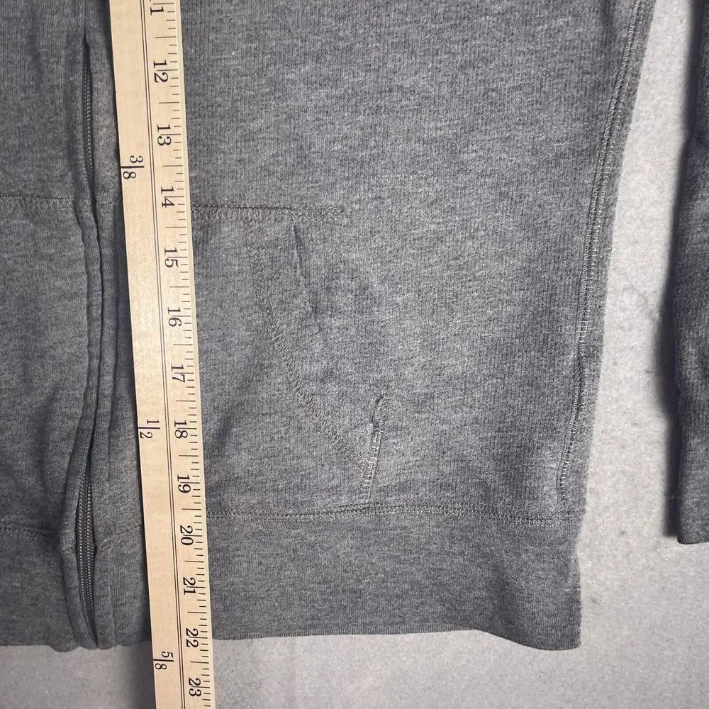 Walt Disney World Mickey‎ Mouse Full Zip Fleece Jacket Youth XL Gray Long Sleeve